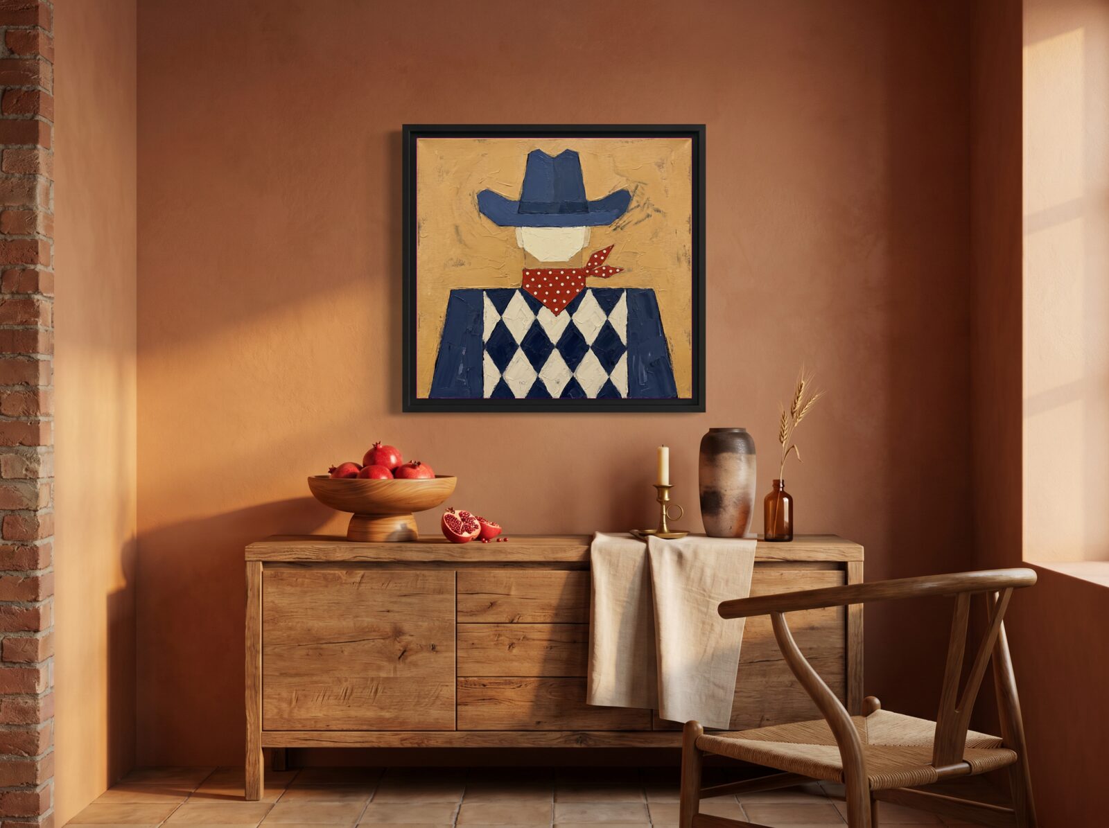 room living sofa wall — SIA Art Studio original