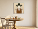 Cowboy in a Vest Wall Art — Original Palette-Knife Oil, Olive & Caramel