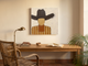 Cowboy in a Wide Hat Wall Art — Original Palette-Knife Oil, Brown & Ochre