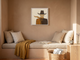 Cowboy from Behind Wall Art — Original Palette-Knife Oil, Espresso & Caramel
