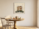 Cowboy Boots Wall Art — Original Palette-Knife Oil, Olive & Rust