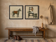 Horse & Cowboy Gear — Set of 2 Original Oils, Olive & Sienna