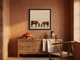 Two Grazing Horses Wall Art — Original Palette-Knife Oil, Brown & Rust